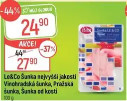 Globus Le&Co Šunka nejvyšší jakosti nabídka