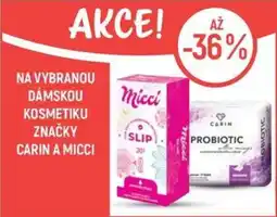 Globus Carin a Micci dámská kosmetika nabídka