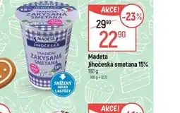 Globus Madeta jihoceska smetana 15% nabídka
