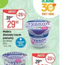 Globus Madeta Jihočeský tvaroh polotučný nabídka