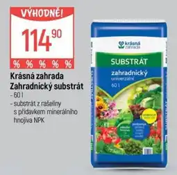 Globus Krásná zahrada zahradnický substrát nabídka