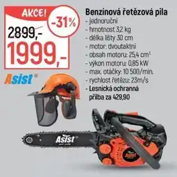 Globus Asist benzínová řetězová pila nabídka