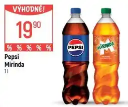 Globus Pepsi Mirinda nabídka