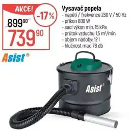 Globus Asist vysavač popela nabídka