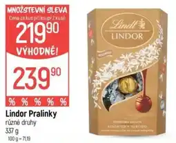 Globus Lindor Pralinky nabídka