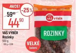 Globus Váš výběr rozinky nabídka