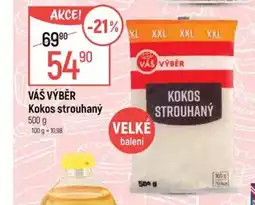 Globus Váš výběr kokos strouhaný nabídka
