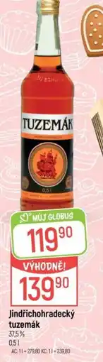 Globus Tuzemák Jindřichohradecký nabídka