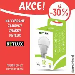 Globus Retlux žárovky nabídka