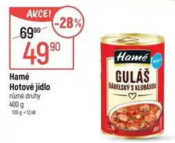 Globus Hamé guláš ďábelský s klobásou nabídka