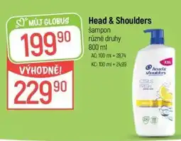Globus Head & Shoulders šampon nabídka