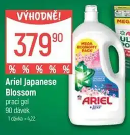 Globus Ariel Japanese Blossom prací gel nabídka