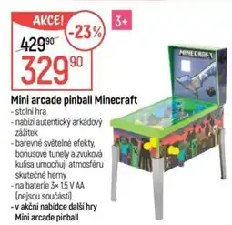 Globus Minecraft mini arcade pinball nabídka