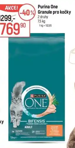 Globus Purina One Granule pro kočky nabídka