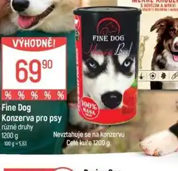 Globus Fine Dog Konzerva pro psy nabídka