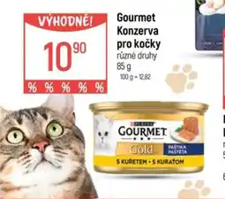 Globus Gourmet konzerva pro kočky nabídka