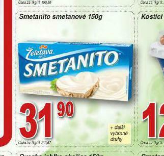 Lidl Smetanito smetanové nabídka
