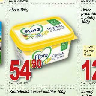 Lidl Flora 400 g nabídka