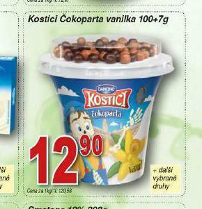 Lidl Kostíci čokoparta vanilka nabídka