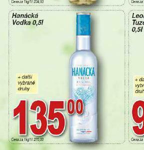 Lidl Hanácká vodka nabídka