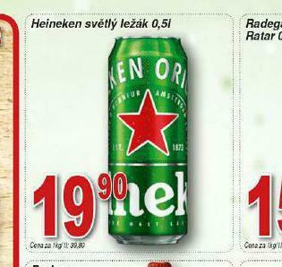 Lidl Pivo heineken nabídka