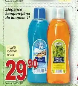 Lidl Elegance pěna do koupele nabídka