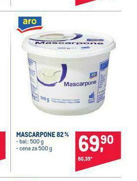 Makro Mascarpone 82% nabídka
