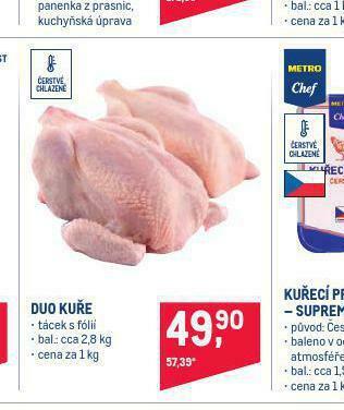 Makro Kuře duo nabídka