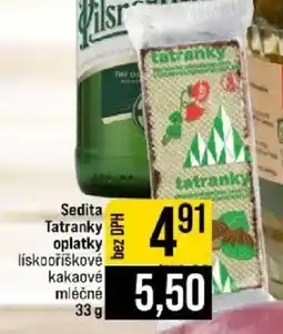 Jip Sedita Tatranky oplatky nabídka
