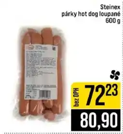 Jip Steinex párky hot dog loupané nabídka