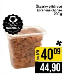 Jip Škvarky výběrové kořeněné chorizo nabídka