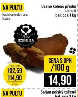 Jip Uzené kolenopřední s kostí nabídka