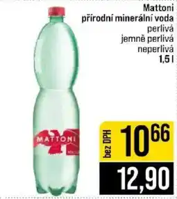 Jip Mattoni přírodní minerální voda nabídka