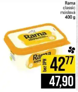 Jip Rama classic máslová nabídka
