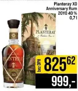 Jip Planteray Xo Anniversary Rum nabídka