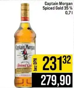 Jip Captain Morgan Spiced Gold nabídka