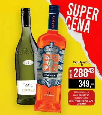 Jip Canti Aperitivo nabídka