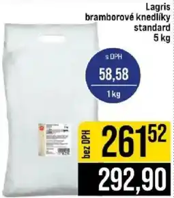 Jip Lagris bramborové knedlíky standard nabídka