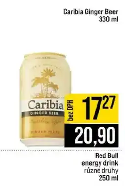 Jip Caribia ginger beer nabídka