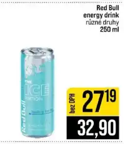 Jip Red Bull energy drink nabídka