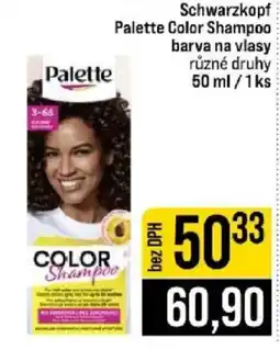 Jip Schwarzkopf Palette Color Shampoo nabídka