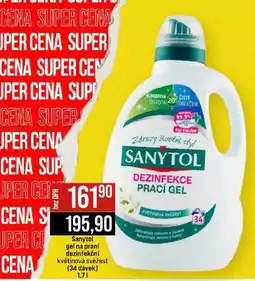 Jip Sanytol gel na praní dezinfekční květinová svěžest nabídka