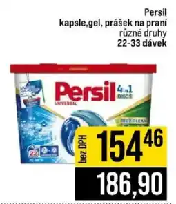 Jip Persil kapsle,gel, prášek na praní nabídka