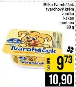 Jip Milko Tvaroháček vanilkový nabídka
