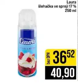 Jip Laura šlehačka ve spreji nabídka