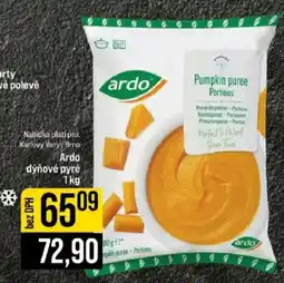 Jip Ardo dýňové pyré nabídka