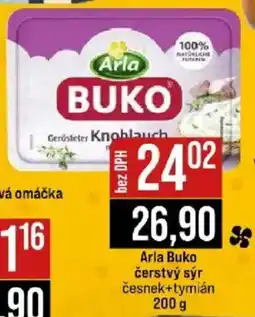 Jip Arla Buko čerstvý sýr česnek+tymián nabídka