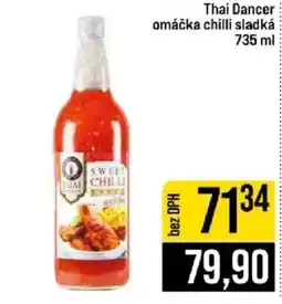 Jip Thai Dancer omáčka chilli sladká nabídka