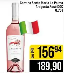 Jip Cantina Santa Maria La Palma Aragosta Rosé DOC nabídka