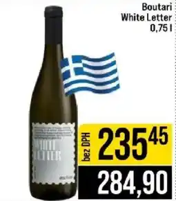 Jip Boutari White Letter nabídka